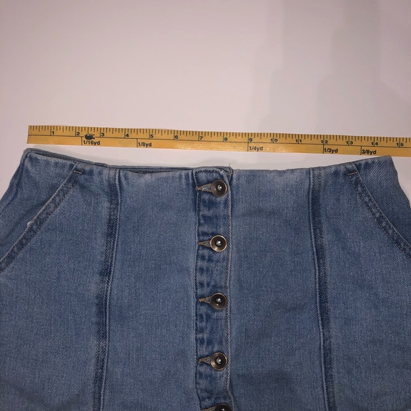Forever 21 Denim Mini Skirt - Picture 8 of 8